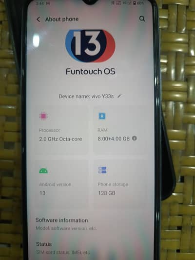 Vivo Y33s