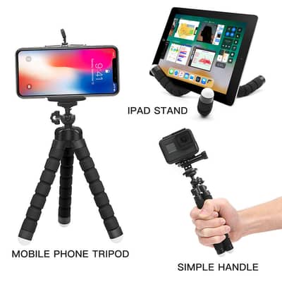 Top Sale Flexible Smartphone Octopus Vlog Video Camera Selfie