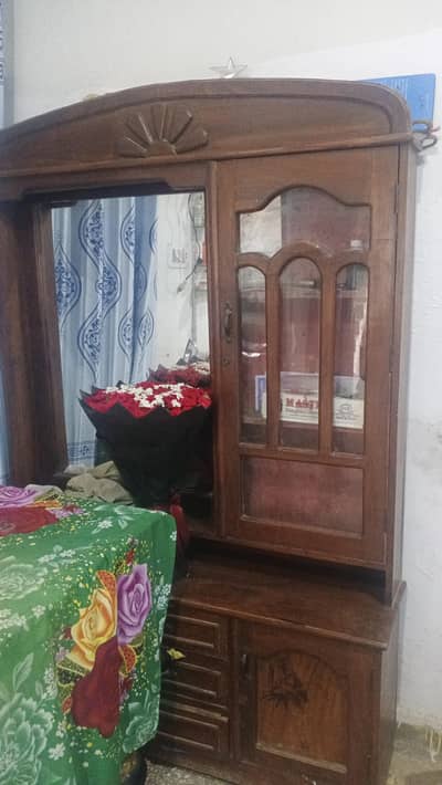 wooden dressing table