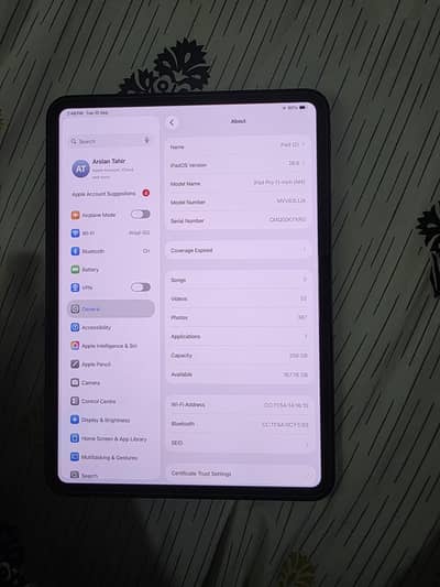 IPAD M4 256 GB