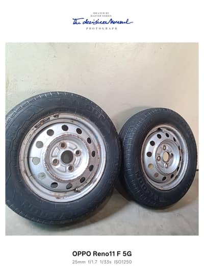 2 general Tycon Euro tyres 145/80R13- Suzuki Alto/ Wagon R
