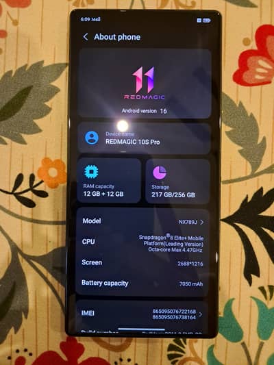 Zte nubia RedMagic 10s Pro