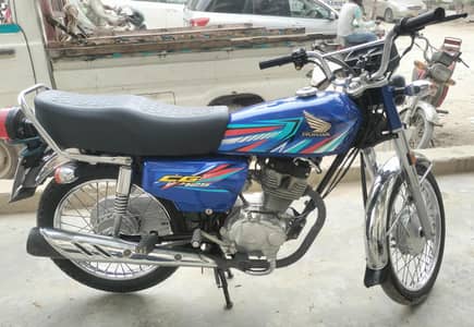 honda cg125 2026 model blue color me