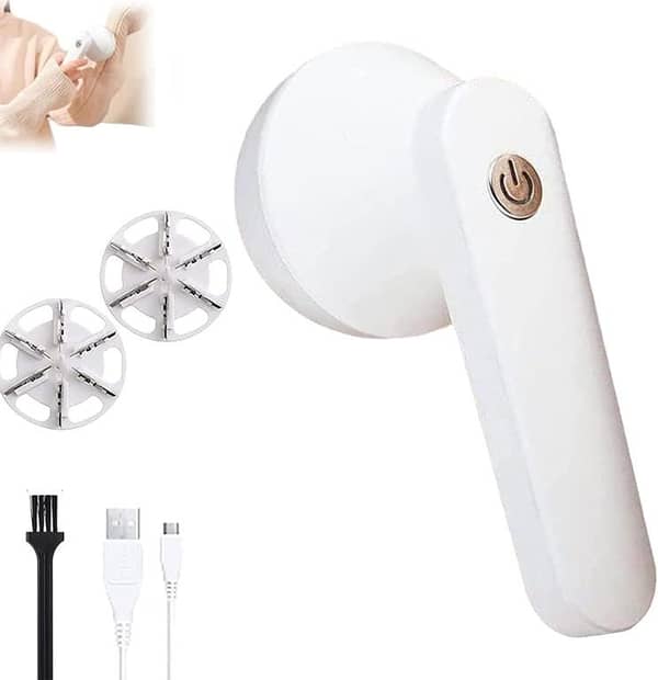 Rechargeable Lint Remover,Terrain Hill Lint Remover,Electric Lint Remover Rechargeable,Lint Remover Clothes Fuzz Shaver with 2 Replaceable Blades