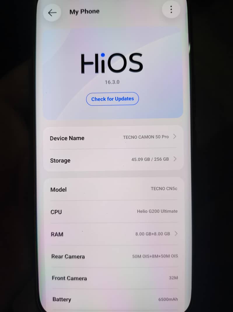 Tecno CAMON 50 Pro 0