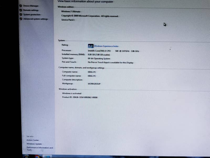 core i3 first generation CPU 2