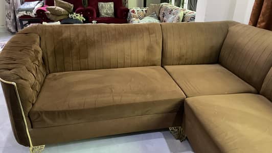 L shape  7 seater
