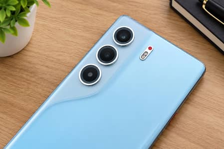 TECHNO CAMON 40 PRO , GLACIER BLUE, 8/256 WITH BOX & CHARGER, 10/10
