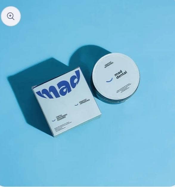 Mad Dental Care – Dentist-Approved Teeth Whitening Powder