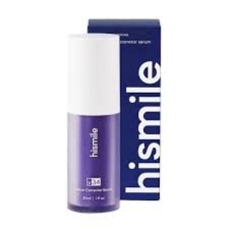 Original Hismile V34 Teeth Whitening | Hismile Teeth Whitening Serum & Toothpaste | Hismile V34 Purple Colour Corrector | Hismile Teeth Cleaner & Whitening Serum | Hismile V34 Toothpaste for Brighter Smile | Original Hismile Teeth Whitening Solutions