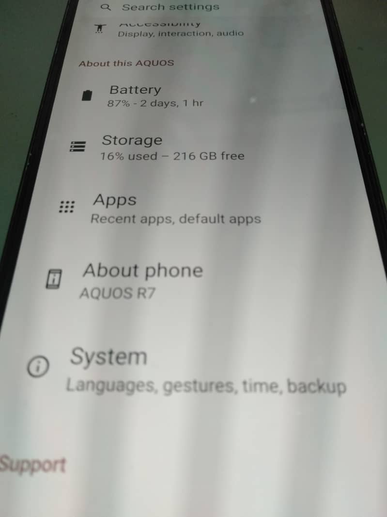 Sharp Aquos R7 Exchange possible 2