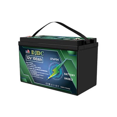 Dongjin 12V 100Ah Lithium Battery Floor Mounted