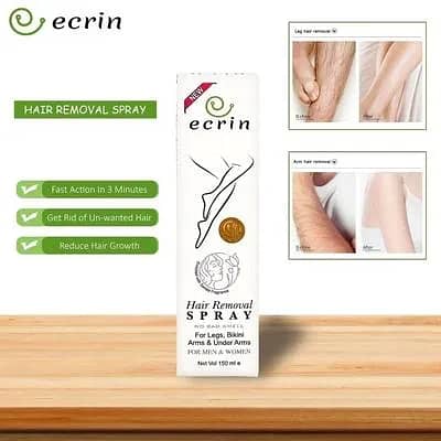 Ecrin Hair Removal Spray for All Skin Types