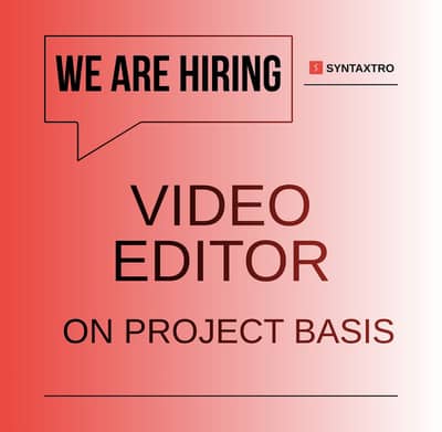 short-form editor on a project basis