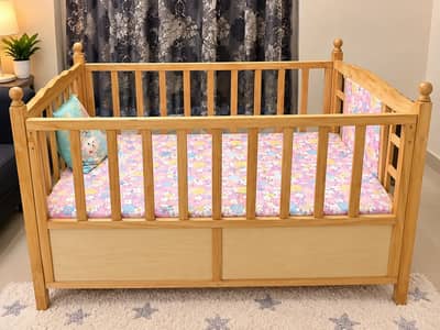 Baby Cot Baby Wooden Cot Kids Crib Kids Cot Kids Bed
