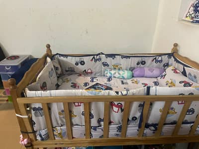 Baby Cot Baby Wooden Cot Kids Crib Kids Cot Kids Bed