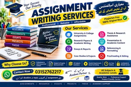Professional Assignment Writer Services |Research & Thesis Help