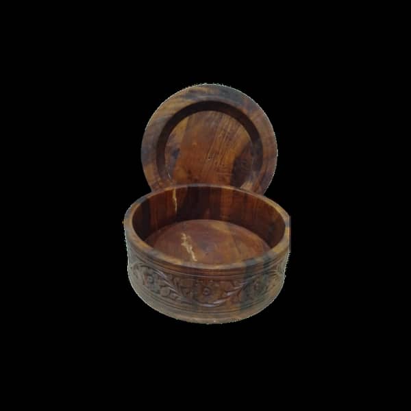Premium Quality Wooden Hotpot For Warm Roti Hygienic For Health