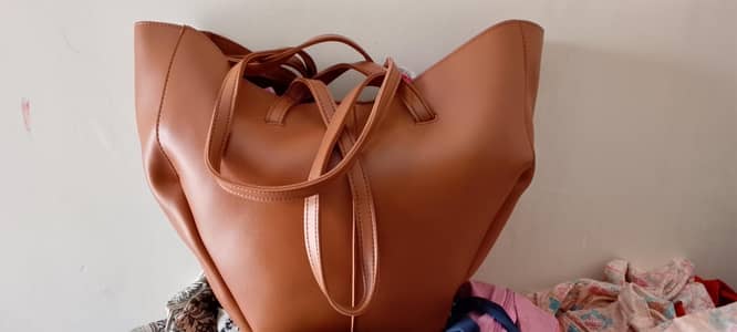 Brand New Tan Brown Tote Bag – Unused – Bought from Lemis