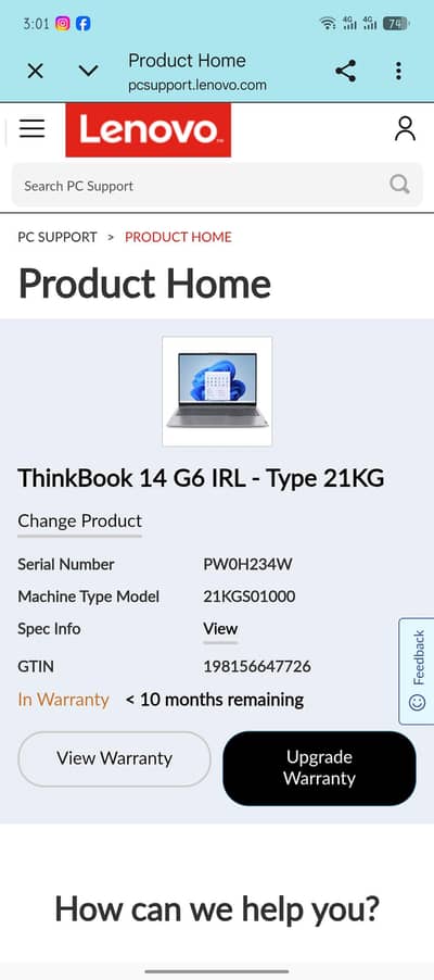Lenovo Laptop