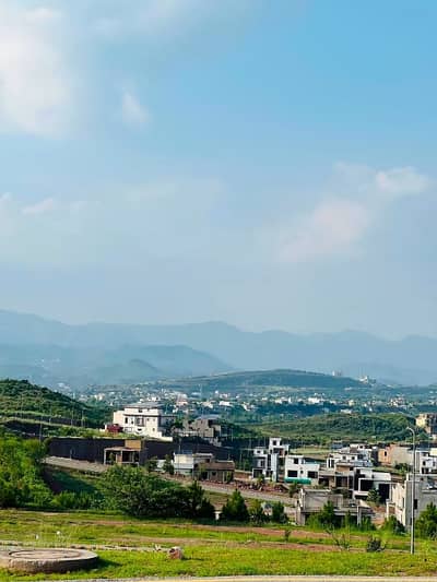 park view city Islamabad D block near to mosque 2 kanal prime location plot available for sale