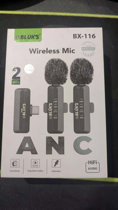 Wireless Mic For Vlogs