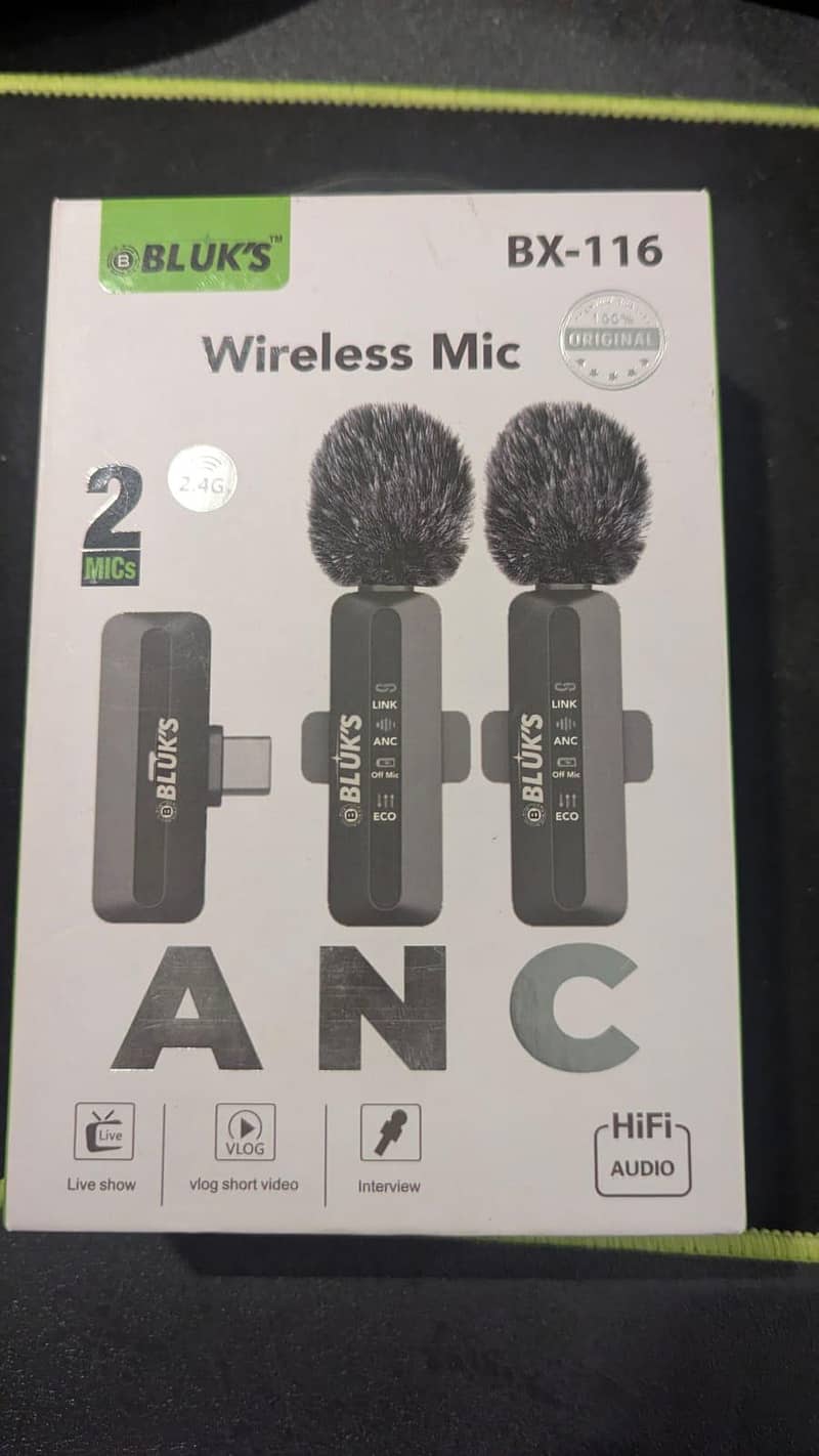 Wireless Mic For Vlogs 0