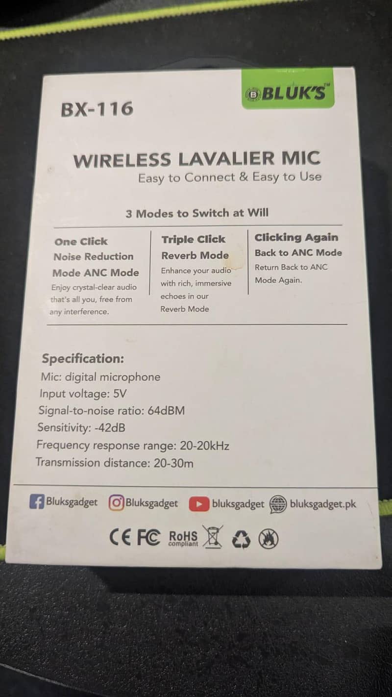 Wireless Mic For Vlogs 2