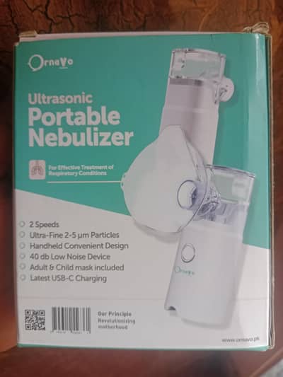 OrnaVo Ultrasonic Portable Nebulizer
