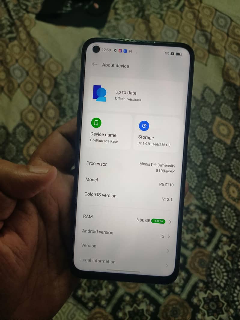 OnePlus Ace Racing 0