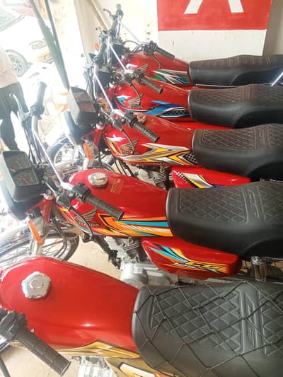 HONDA CG-125 stock available for sale