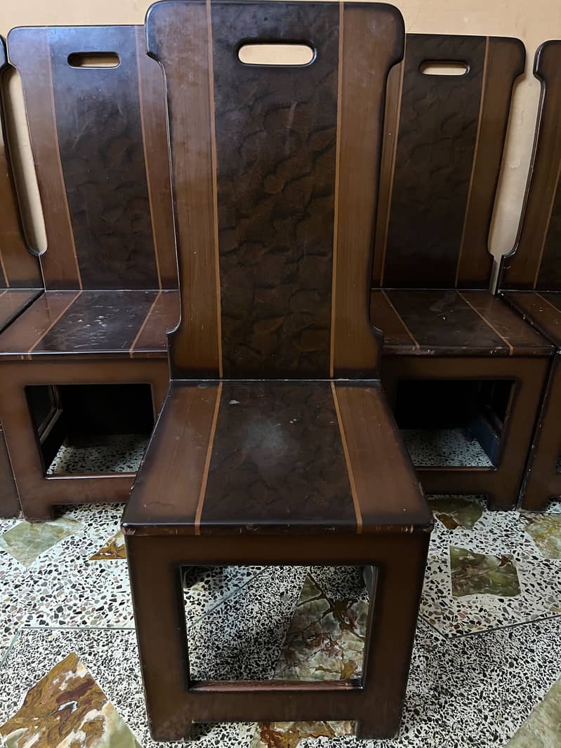 6 chairs dining table 5