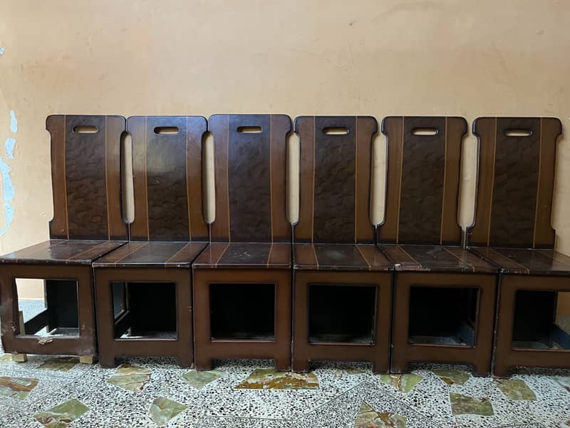6 chairs dining table 6