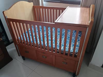 solid wood cot custom made