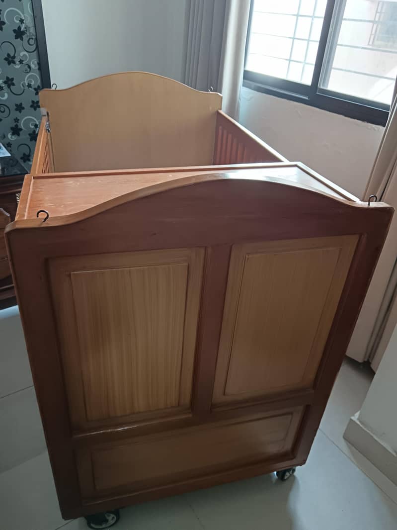 solid wood cot custom made 7