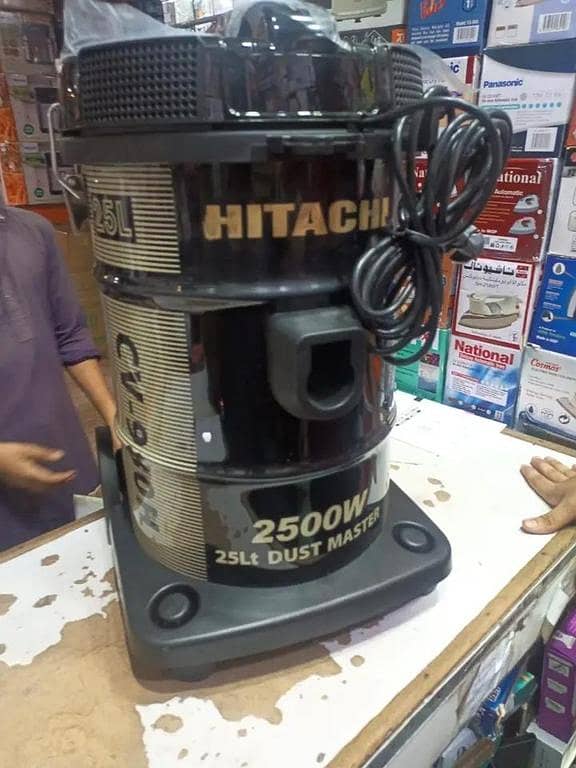 Imported Hitachi Branded High Power - 2500 Watts Strong Suction 2 in 1 Vacuum Cleaner Machine Blower - 25 Liter Dust Capacity