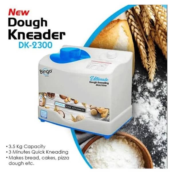 Bingo Heavy Duty Ultimate Dough Kneading Maker Ata Machine - 3.5 KG Capacity