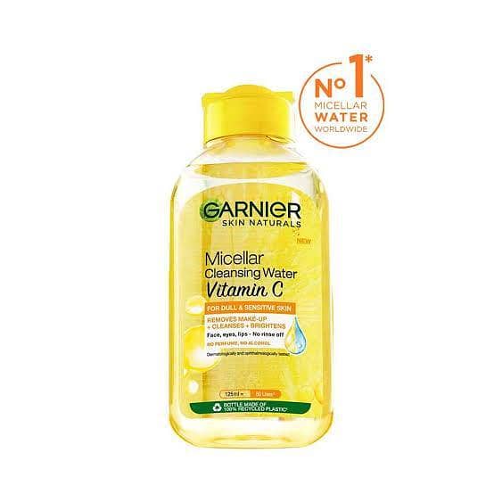 Garnier Skin Naturals Vitamin C Micellar Cleansing Water For Dull & Sensitive Skin