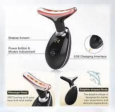 New) Fight Neck Aging Anti Wrinkle Neck & Face Vibration Messager with USB Charging