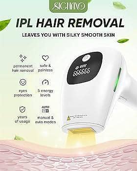 High Power Laser Permanent Hair Removal Device Epilator Face Body