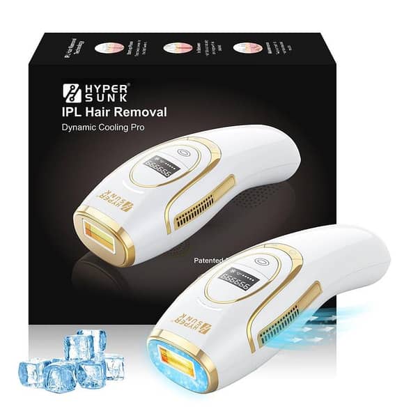 Original Hyper Sunk IPL Laser Hair Removal Device Dynamic Cooling PRO [SALON GRADE EDITION]