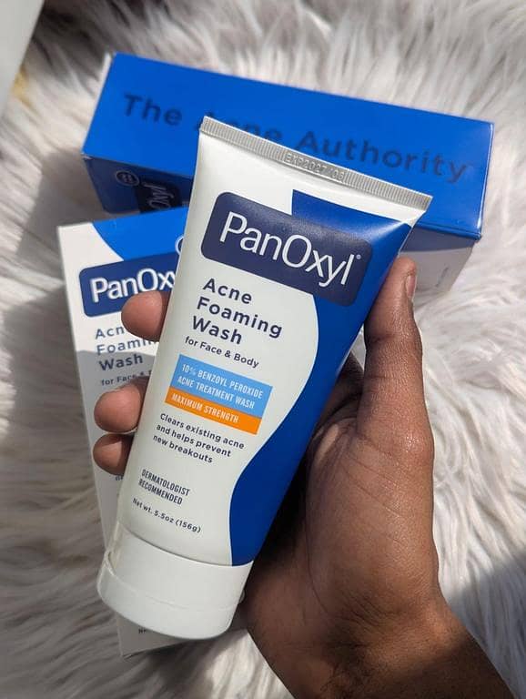 Original *PanOxyl Acne Foaming Wash for Face and Body - 156g (Made in USA)