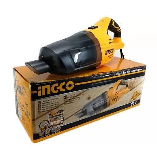 Original INGCO Cordless - 20V High Power Vacuum Cleaner with Lithium ion Battery & Charger
