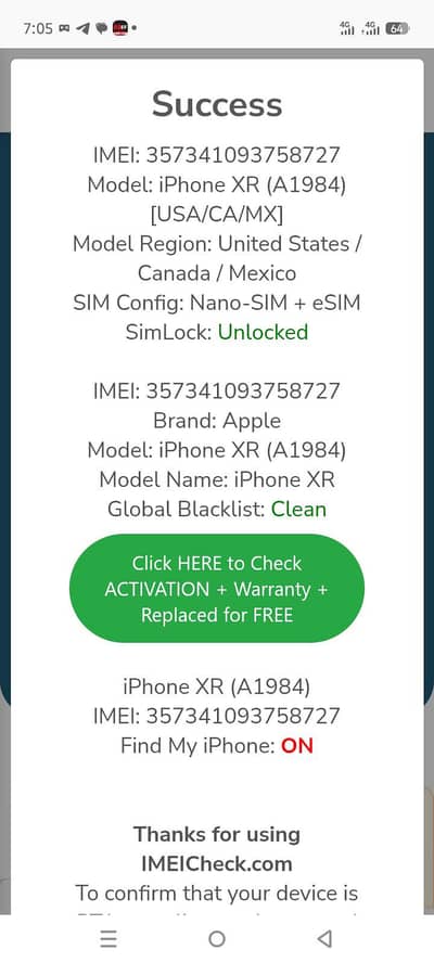 Apple iPhone XR