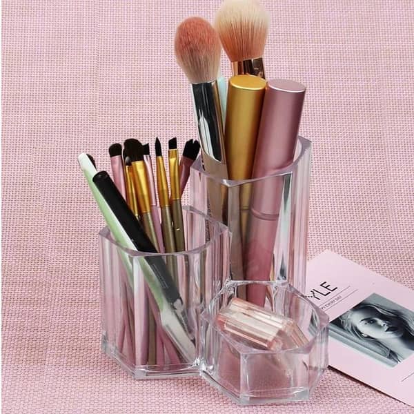 Acrylic Makeup Organizer by Luxury - Multifunctional Cosmetic Storage