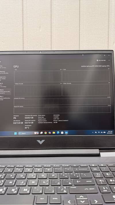 HP victus 15 i7 13th gen 16gb 256ssd 6gb graphic card RTX3050