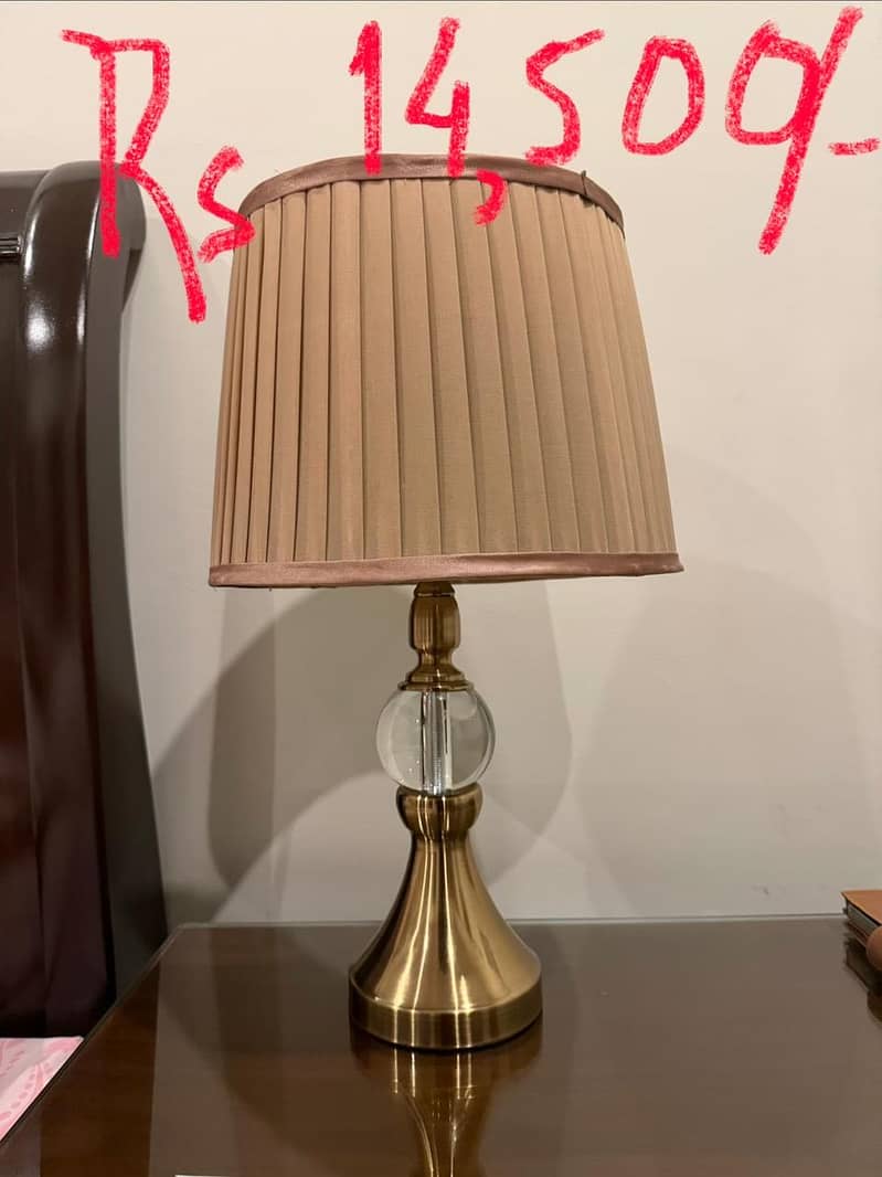 Bedside table lamps 2
