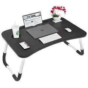 Lap Desk for Laptop - Foldable Laptop Desk for Bed and Couch, Portable and Lightweight Laptop Stand for Bed Breakfast, Working, Reading, and Writing, Small Laptop Tray