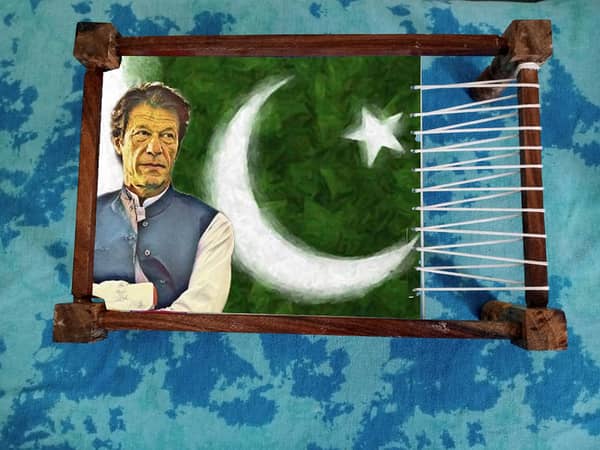IMRAN KHAN Wooden Tray, Breakfast Tray, Coffee Table Tray, Wood Serving Tray Charpai Tray
