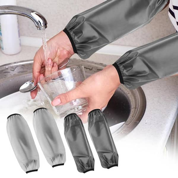 Magic Reusable Plastic Gloves with Wash Scrubber, Heat Resistant, for Cleaning, Household, Dish Washing, Washing the Car Waterproof Gloves